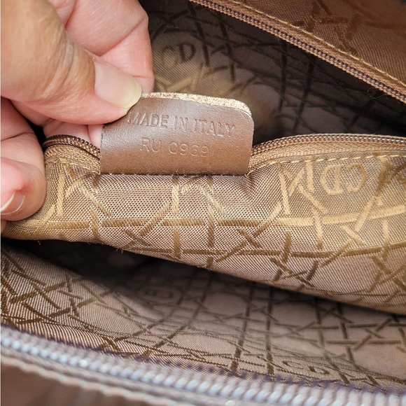 Sold❌AUTHENTIC Vintage CD Nylon Shoulder Bag - Picture 4 of 15